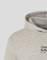 Red Bull Racing F1 Graphic Bull Hoodie - Grey Marl/Chilli Pepper