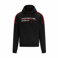 Porsche Motorsport Men's Hoodie Sweatshirt - Black