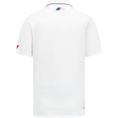 BMW Motorsports Men's Team Polo Shirt- Gray/White