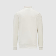 Ayrton Senna Seasonal 1/4 Zip Sweater - White