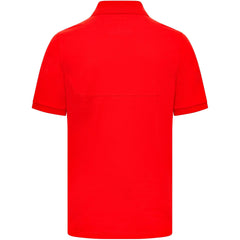 Scuderia Ferrari Men's Puma Small Shield Logo Polo Shirt-Red/Black
