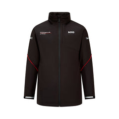 Porsche Motorsports Team Rain Jacket - Black