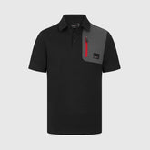 Porsche Motorsport Men's Utility Polo Shirt - Black