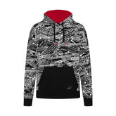 Porsche Motorsport AOP Statement Oversized Hoodie - Black