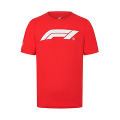 Formula 1 Tech Collection F1 Kids Logo T-Shirt - Youth Black/Red