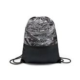 Porsche Motorsport AOP Statement Pull Bag - Black