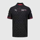 Porsche Motorsport Men's Team Polo Shirt - Black