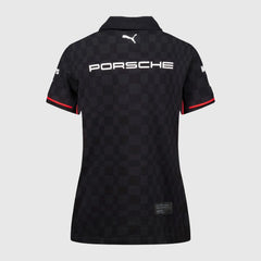 Porsche Motorsport Women's Team Polo Shirt - Black