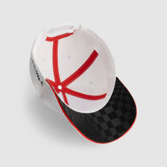 Porsche Motorsport Team Hat - Black/White/Red