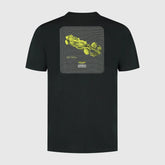Aston Martin F1 Tech Men's Wireframe Graphic T-Shirt - Black
