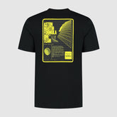Aston Martin F1 Tech Men's Grid Data Graphic T-Shirt - Black