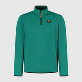 Aston Martin F1 Tech Men's 1/4 Zip Sweater - Green