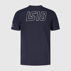 Aston Martin F1 Lance Stroll Lifestyle T-Shirt - Navy