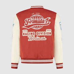 Formula 1 Tech Heritage Varsity Jacket - Red