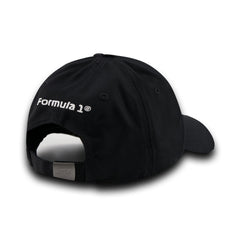 Formula 1 Tech Collection F1 Small Logo Baseball Hat- Black