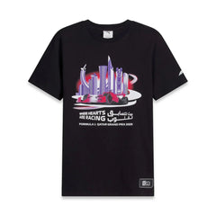 Formula 1 Tech Collection F1 Qatar GP T-Shirt - Black/White