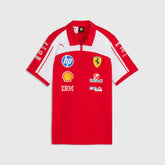 Scuderia Ferrari F1 2026 Women's Team Polo Shirt - Puma Red