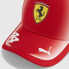 Scuderia Ferrari F1 2026 Kids Lewis Hamilton Team Trucker Hat - Youth Puma Red