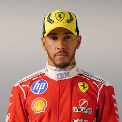 Scuderia Ferrari F1 2026 Lewis Hamilton Special Edition Silverstone GP Hat - Speed Yellow
