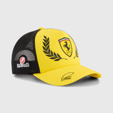 Scuderia Ferrari F1 2026 Lewis Hamilton Special Edition Silverstone GP Hat - Speed Yellow