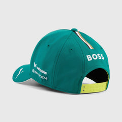 Aston Martin F1 2026 Kids Fernando Alonso Team Hat- Youth Green Lux