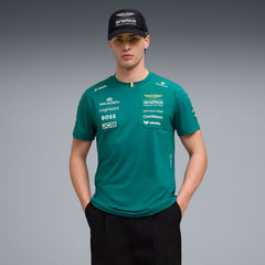 Aston Martin F1 2026 Team T-Shirt - Green Lux