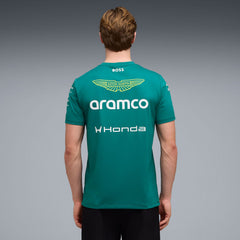 Aston Martin F1 2026 Team T-Shirt - Green Lux