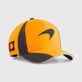 McLaren Racing F1 2026 Kids Team Baseball Hat - Youth Papaya