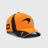 McLaren Racing F1 2026 Kids Lando Norris Team Baseball Hat - Youth Papaya