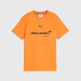 McLaren F1 Kids Core Large Logo T-Shirt - Youth Papaya/Puma Black