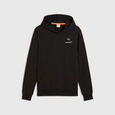 McLaren F1 Core Essentials Logo Hoodie - Puma Black/Papaya/Seafoam/Mouse Gray