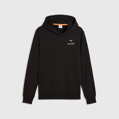 McLaren F1 Core Essentials Logo Hoodie - Puma Black/Papaya/Seafoam
