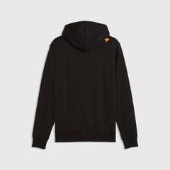 McLaren F1 Core Essentials Logo Hoodie - Puma Black/Papaya/Seafoam/Mouse Gray
