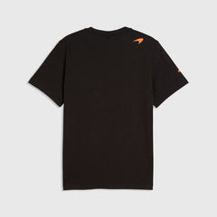McLaren F1 Oscar Piastri Driver T-Shirt - Puma Black/Papaya/White