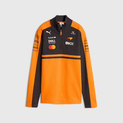 McLaren F1 2026 Women's Team 1/2 Zip Sweatshirt - Papaya
