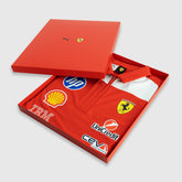 Scuderia Ferrari F1 2026 Team Authentic Polo Shirt - Puma Red in Gift Box