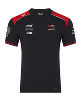 Haas Racing F1 2026 Men's Team Set Up T-Shirt - Black