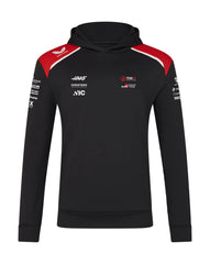 Haas Racing F1 2026 Team Pullover Hoodie - Black
