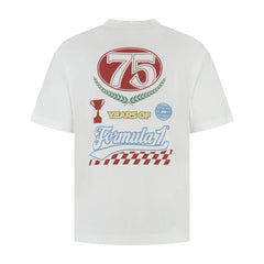 Formula 1 Tech Legacy Graphic T-Shirt - White/Black