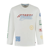Formula 1 Tech Legacy Graphic Long Sleeve T-Shirt - White