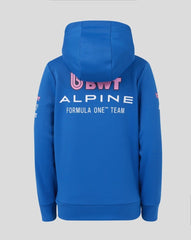 Alpine Racing F1 2026 Kids Team Hoodie - Youth Lapis Blue