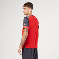 Ducati x Macron Men's Padel T-Shirt - Red/Black