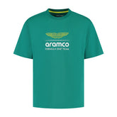 Aston Martin F1 Men's Large Logo T-Shirt - Green