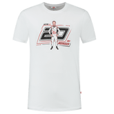 Haas Racing F1 Kevin Magnussen Graphic T-Shirt - White