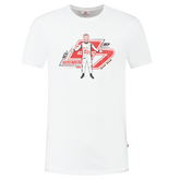 Haas Racing F1 Nico Hulkenberg Graphic T-Shirt - White