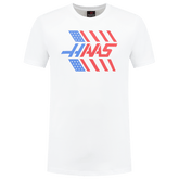 Haas Racing F1 Stars and Stripes T-Shirt - White
