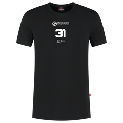Haas Racing F1 Esteban Ocon Essential T-Shirt - Black