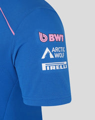 Alpine Racing F1 2026 Men's Team Polo Shirt - Lapis Blue