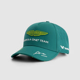 Aston Martin F1 2025 Kids Fernando Alonso Team Hat- Youth Green