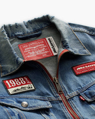 McLaren F1 x Levis Heritage Trucker Jacket - Medium Indigo